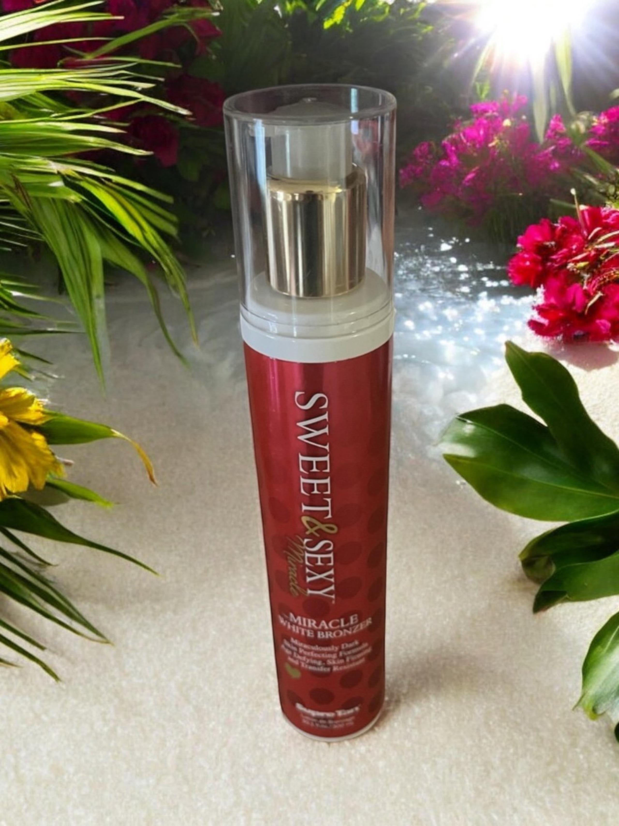 Sweet & Sexy Miracle White Bronzer Tanning Lotion 10 oz.