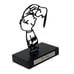Hallmark Peanuts Metal Wire Sculpture Charlie Brown & Snoopy TOP DOG Silhouette