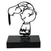 Hallmark Peanuts Metal Wire Sculpture Charlie Brown & Snoopy TOP DOG Silhouette