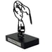 Hallmark Peanuts Metal Wire Sculpture Charlie Brown & Snoopy TOP DOG Silhouette