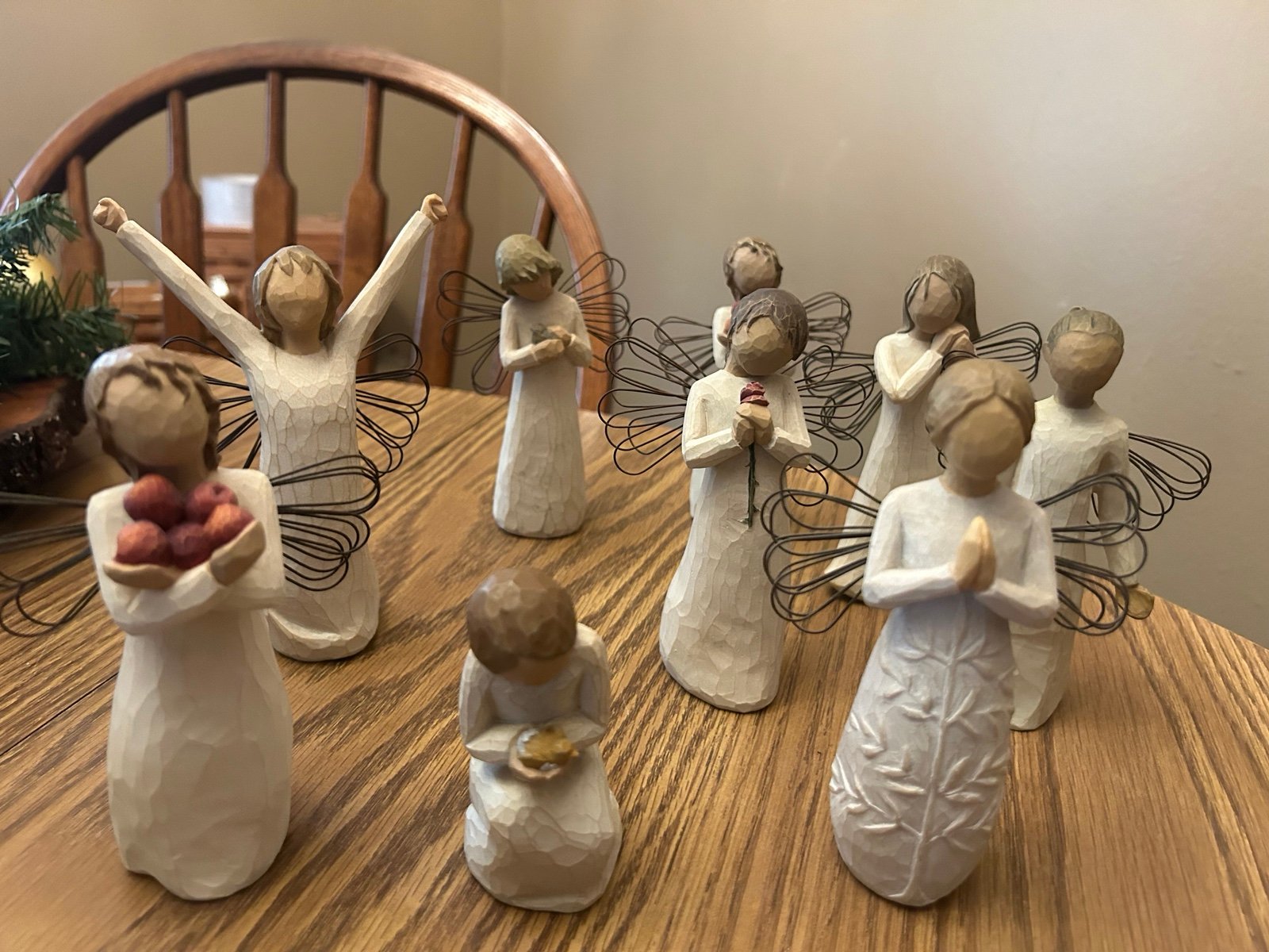 Willow Tree Angel figurines - Lot of 9 as pictured
