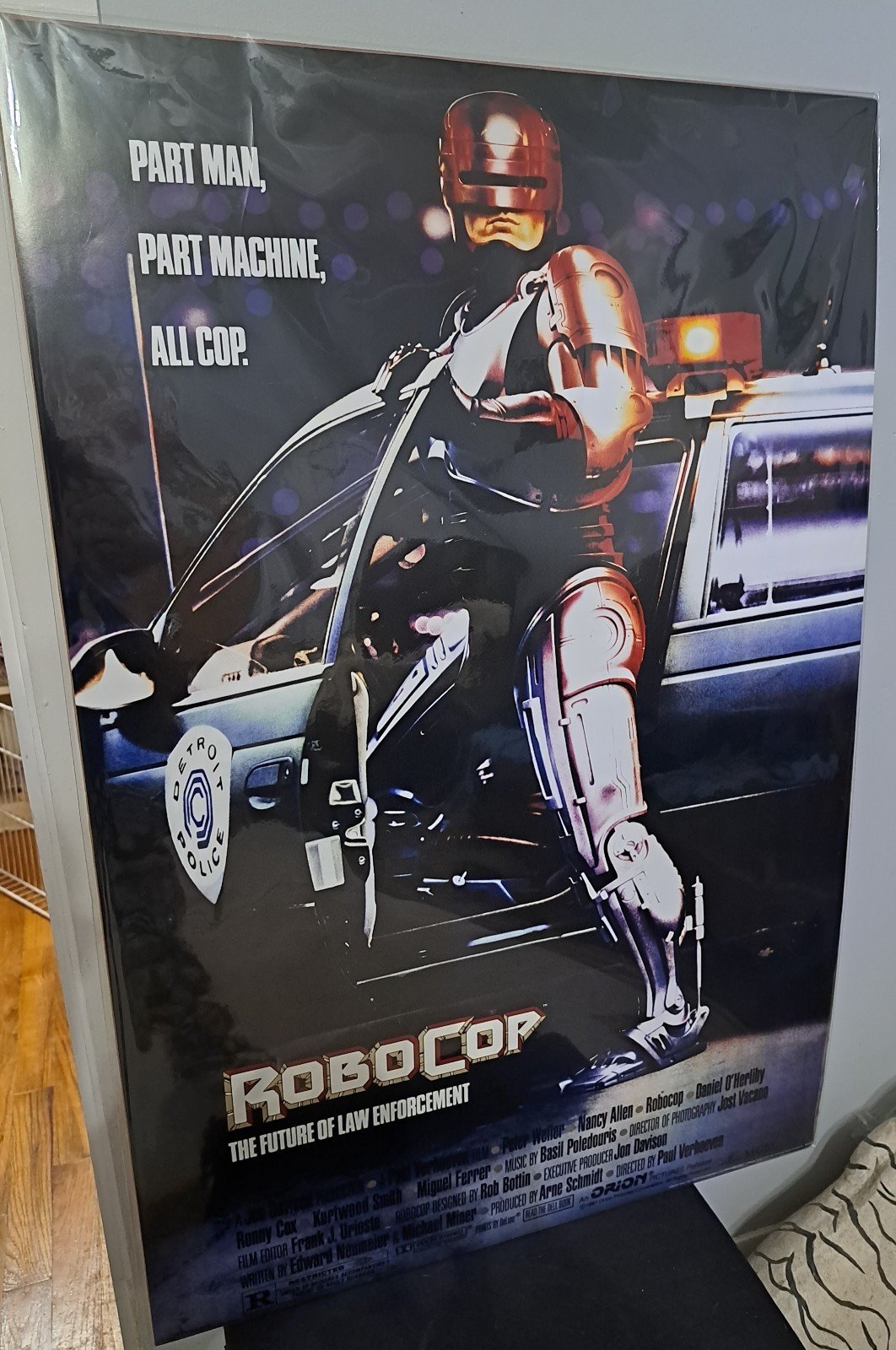 Vintage 1987 Robocop Movie Poster