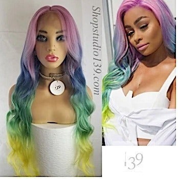 UNICORN CELEBRITY INSPIRED WAVY WIG