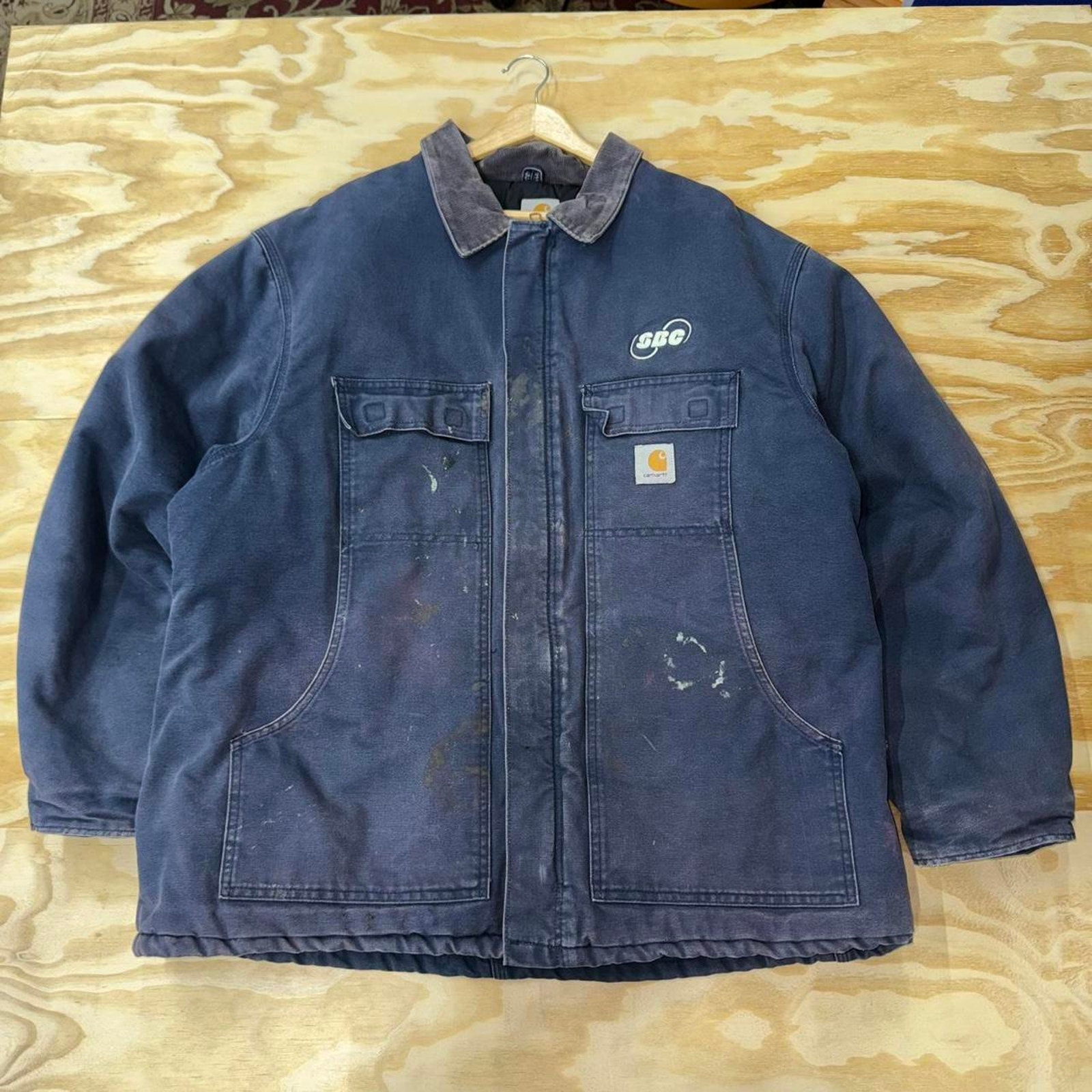 Vintage y2k carhartt arctic embroidered logo SBC jacket