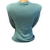 PERUVIAN CONNECTION 100% Pima Cotton Women's Long Sleeve Blue V Neck Sweater S