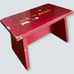 Vintage hand painted kids step stool