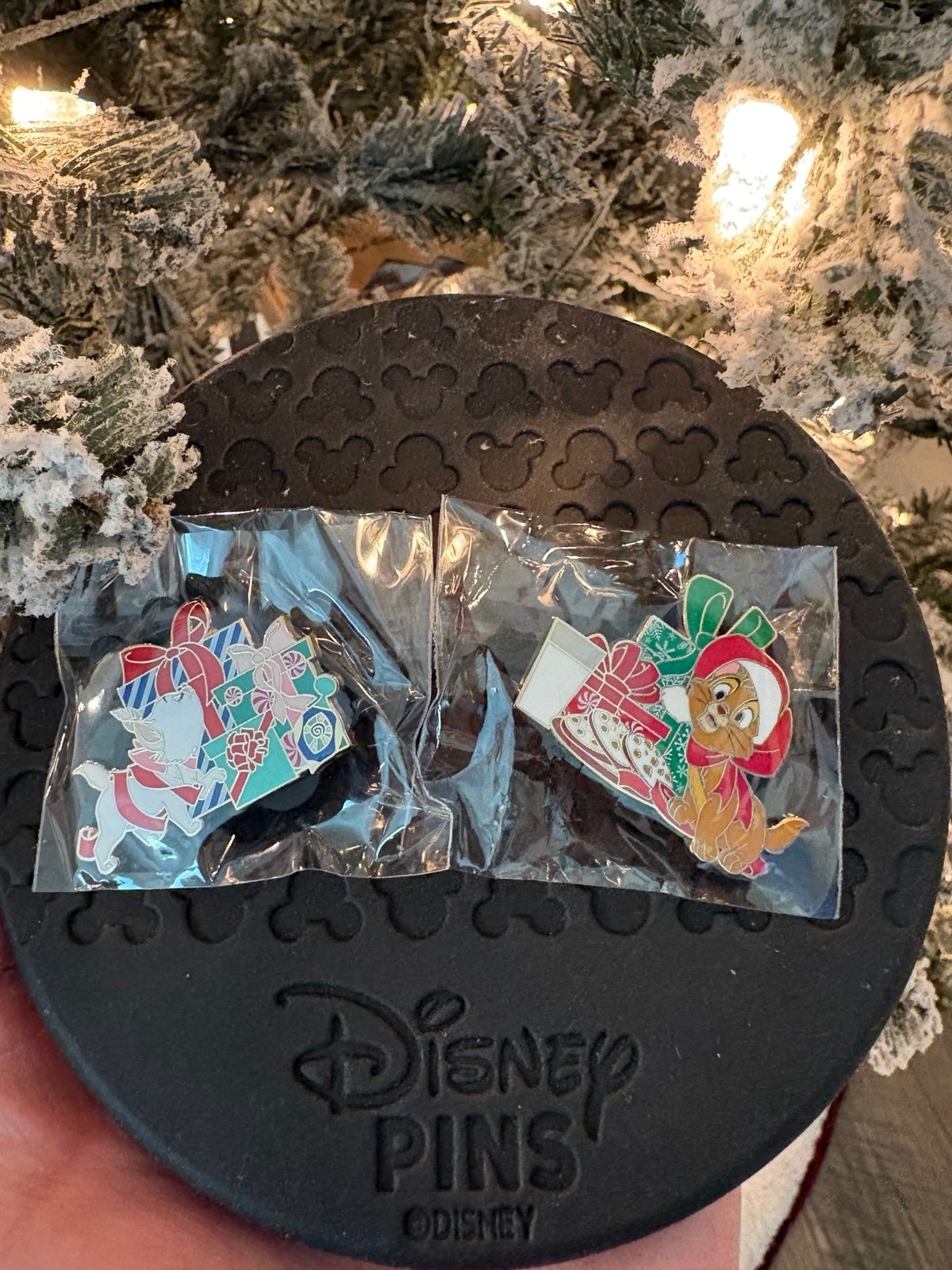 DSSH Toys for Tots 2024 2 pin set - Marie and Oliver