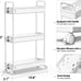 3 Tier Bathroom Cart Organizer - NEW