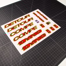 Decal Set for 1991 Dyno Compe / Detour