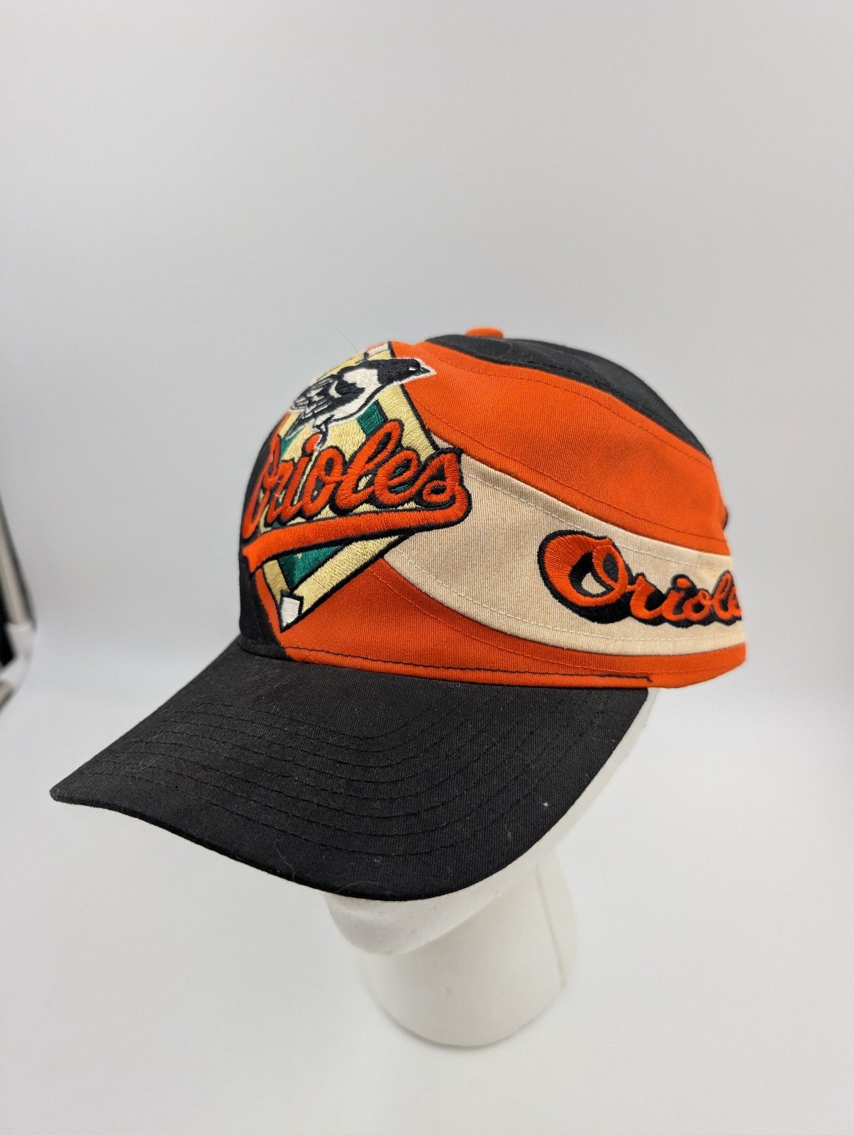 Vintage Rare 90’s Baltimore Orioles SnapBack Hat Twins Enterprise