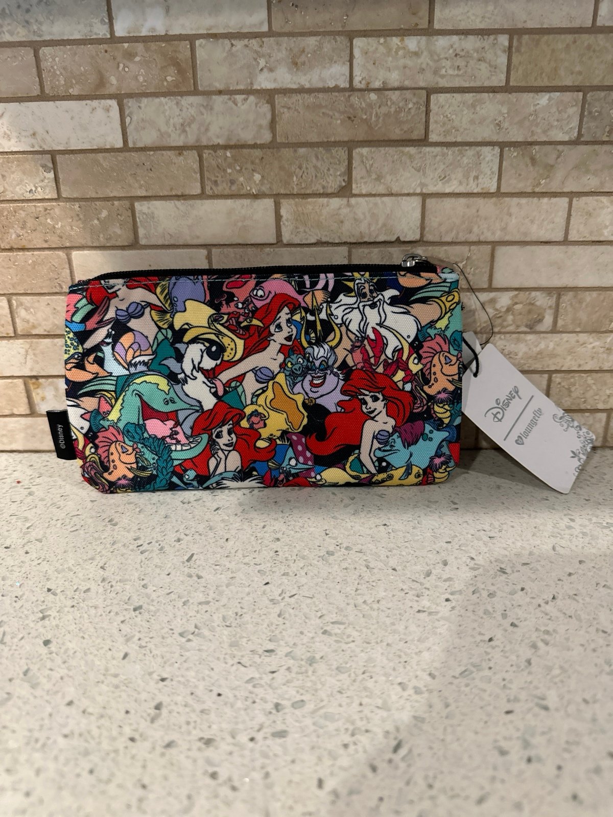 Disney Ariel lounge fly pencil case nwt