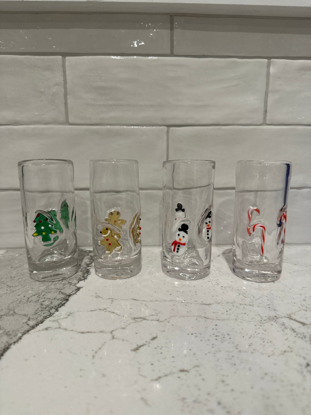 Anthropologie Holiday Shot Glasses (4)