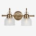 Shirley Metal/Glass LED Vanity Light, by JONATHAN Y