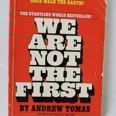 We Are Not The First Andrew Tomas Bantam TRUE 1st Edition 1st  Print 1973 Vtg PB