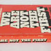 We Are Not The First Andrew Tomas Bantam TRUE 1st Edition 1st  Print 1973 Vtg PB