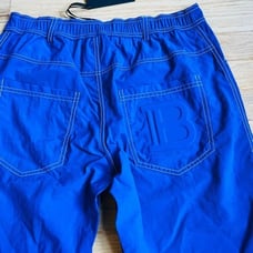 BALMAIN**Men’s Blue Long Swim Trunks**Med. 680