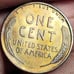 Wheat 1946d NEON BREATHTAKING COLORS,REVRS GOLD/ RED