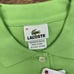 NWT Womens Lacoste Clime Tige Green Ladies Pique Stretch Polo Shirt 34 Size 2