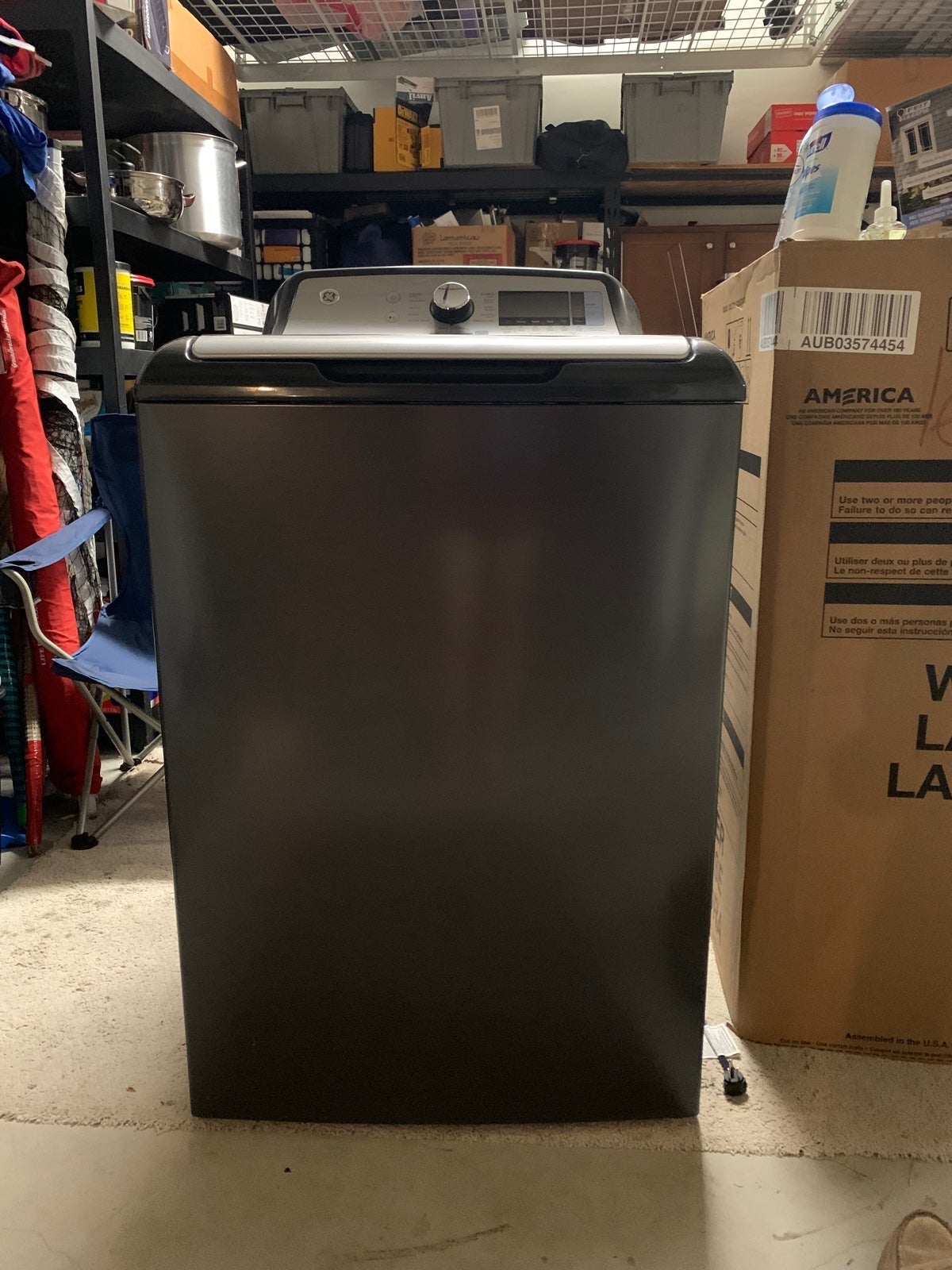 GE washer