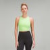 NWT Lululemon Align High-Neck Tank Top Scream Green Light W1DKES Size 8