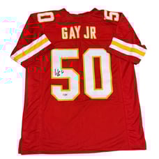 Willie Gay Jr Autographed Jersey Certified