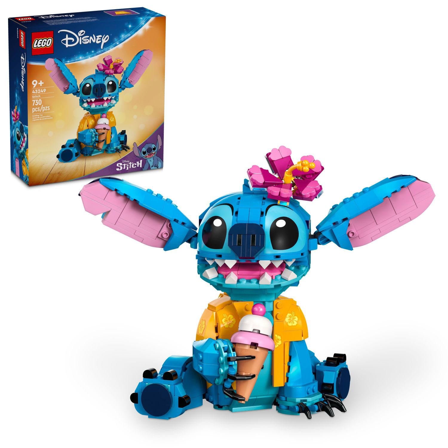 NIB LEGO Disney Stitch Toy Building Set, 730 pc.