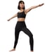 Athleta High Rise Salutation Stash Pocket II 7/8 Tight Leggings in Black Size 3X