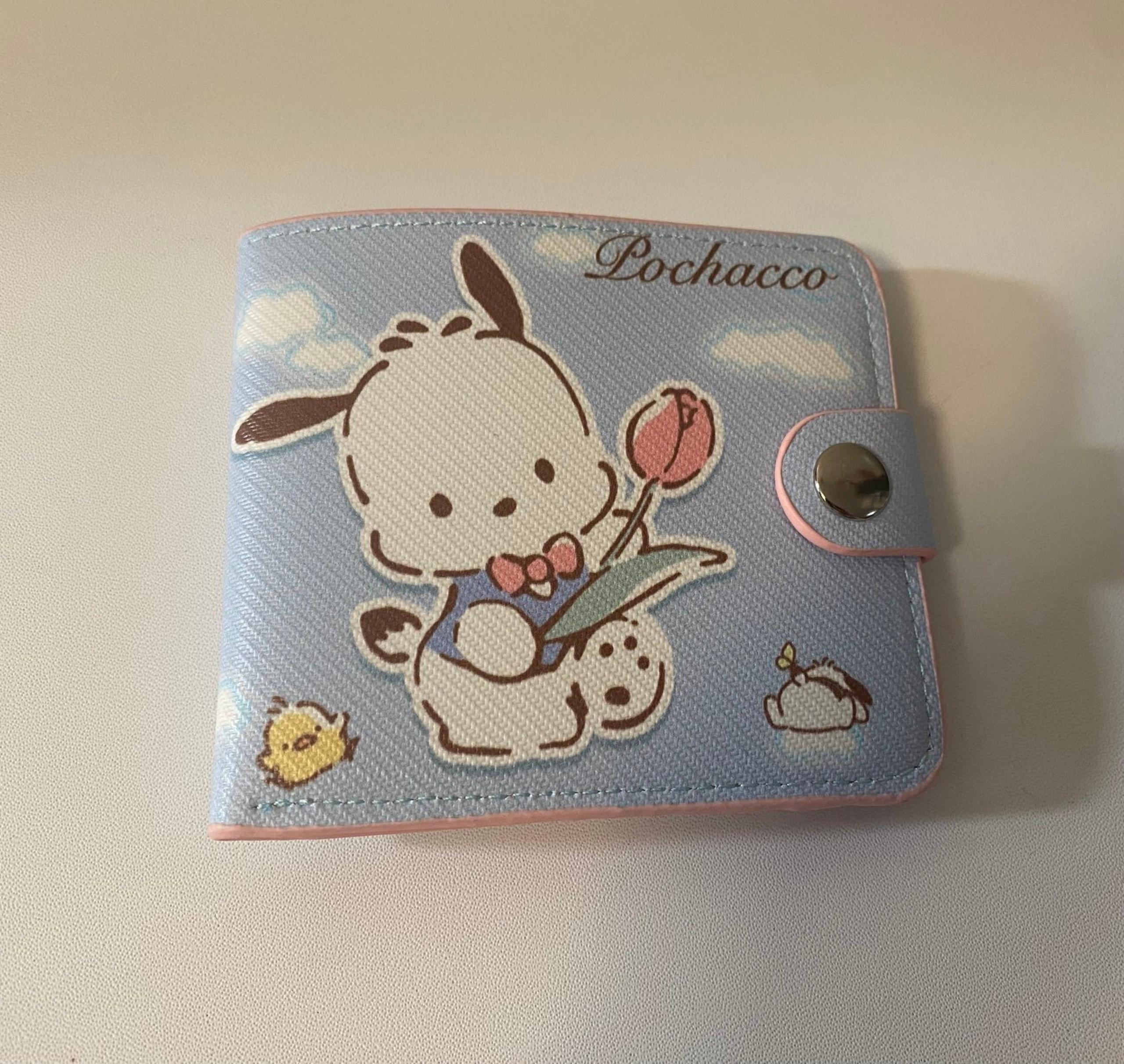 Pochacco Holding Flower (Cloud Background)