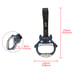 New 2PCS Anime Totoro JDM TSURIKAWA Ring Subway Train Bus Handle Carbon Strap