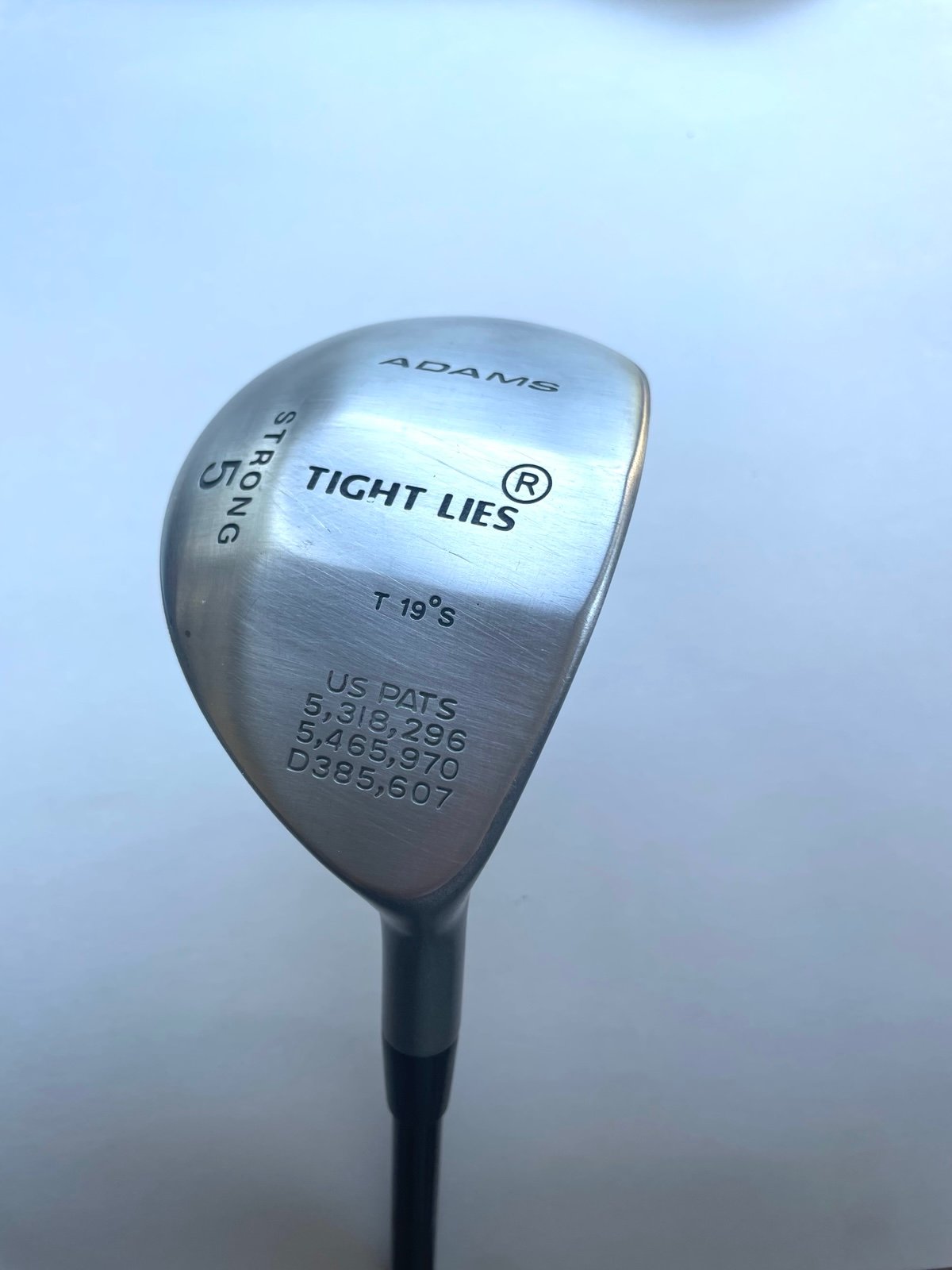 Tight Lies Strong 5 Wood, 19 Degree Loft, Regular Graphite Shaft Adams Golf