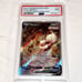 2021 FLAREON V SWSH 179 Black Star Promo Pokemon Card Holo Full Art Rare PSA 9