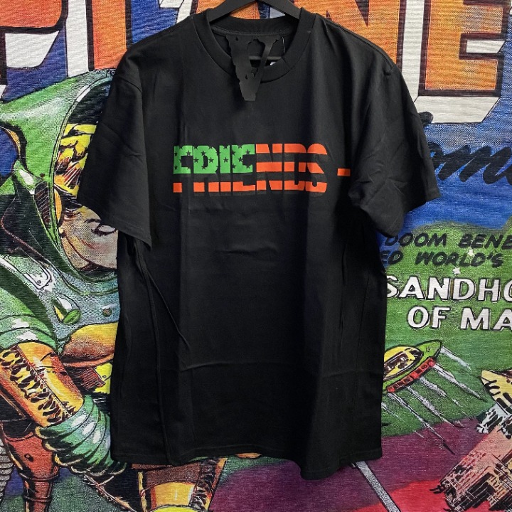 Vlone Black Flag Friends Tee Shirt