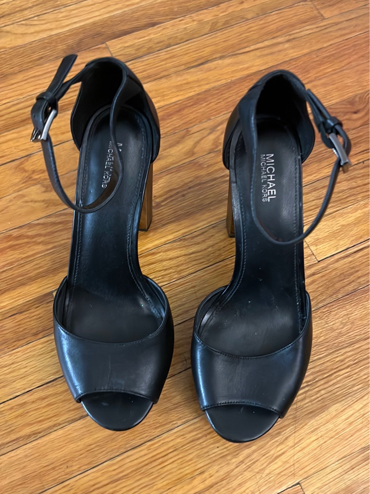Michael Kors platform wedge sandals
