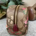 Coach Small pouch Cosmetic Signature canvas With wildflower print