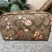 Coach Small pouch Cosmetic Signature canvas With wildflower print