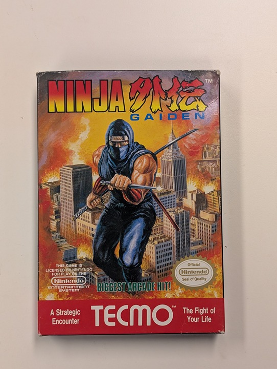Ninja Gaiden (Nintendo Entertainment System NES) RARE CIB Complete