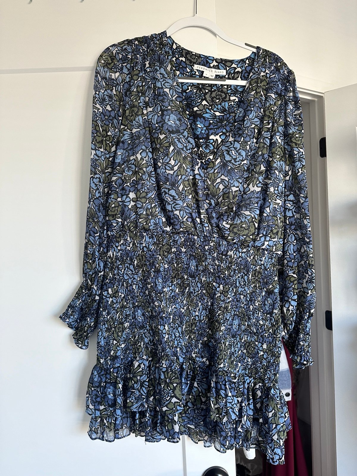 Veronica Beard Womens Floral Print dress