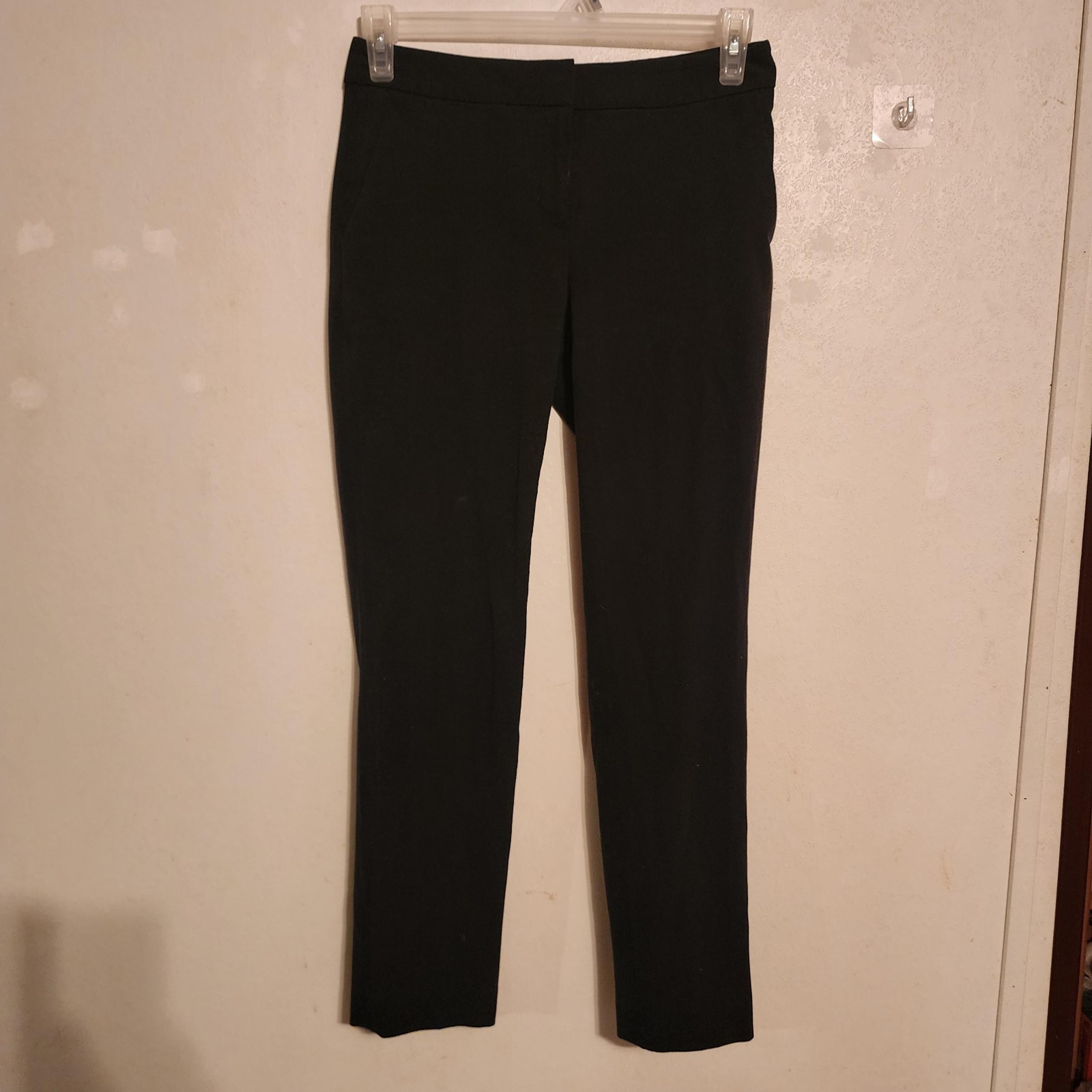 Bar III Black Casual Dress Pants Size 4 Inseam 28"