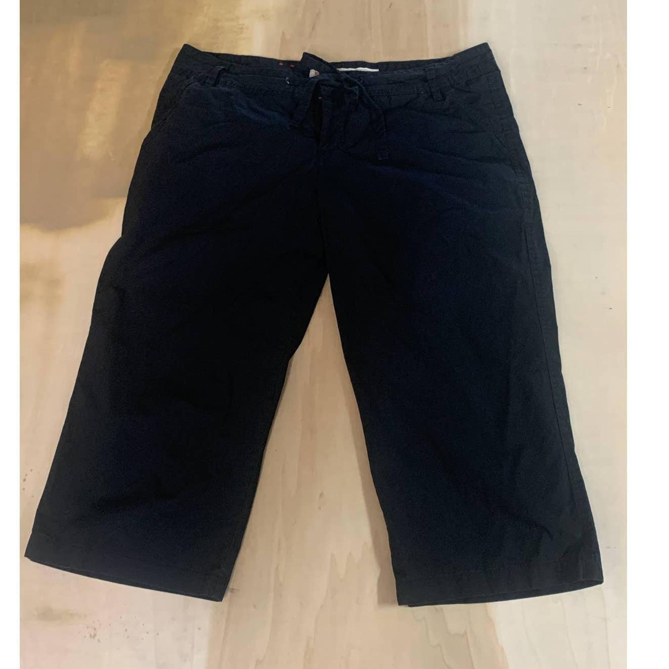 Mossimo Supply Co Cropped Pants Juniors 11 Black