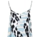 Just Cavalli mixed print cami top multi colored size 10