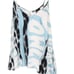 Just Cavalli mixed print cami top multi colored size 10