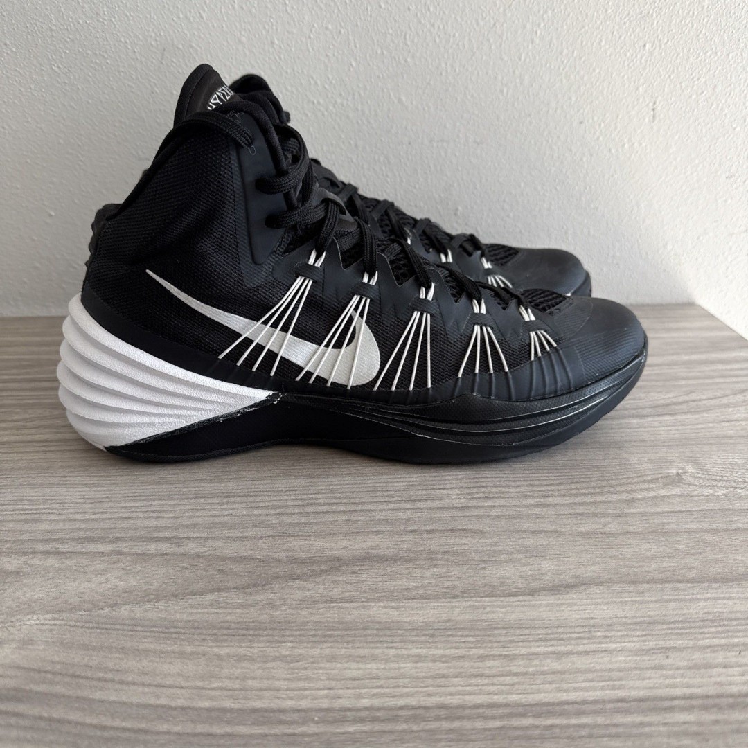 Nike Hyperdunk 2013 584433-001 Black White Basketball Shoes Size 11.5 Sneakers