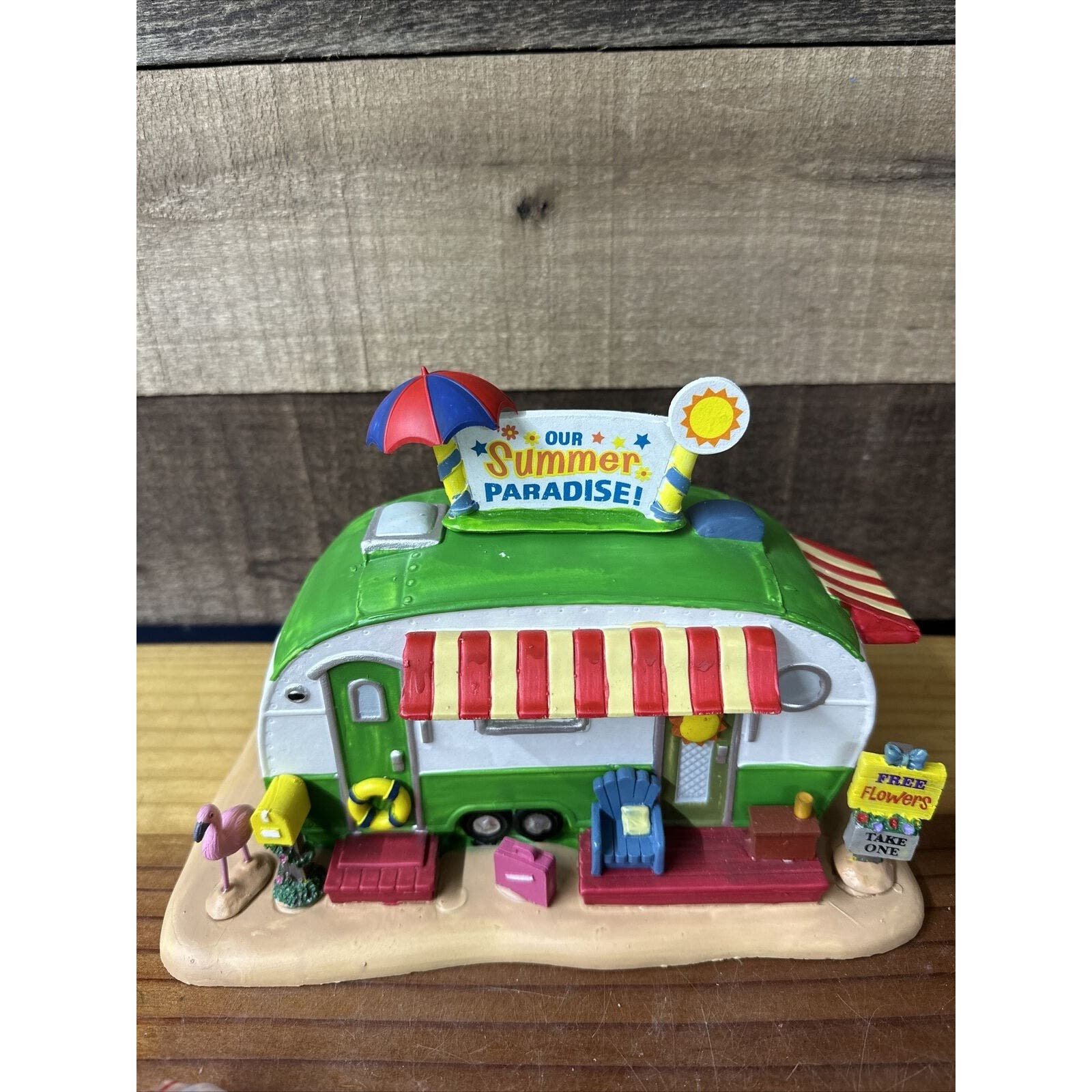 Lemax Porcelain Lighted Building 2019 Our Summer Paradise 95453 - New In Box