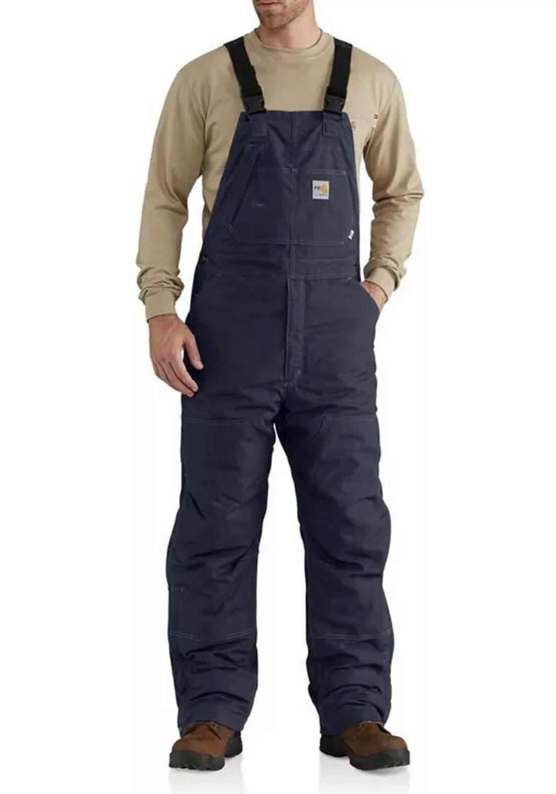 Carhartt FR Quick Duck Bib Overall- Quilt Lined | 36X30 Item # 102691-410