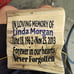 Personalized memorial plaques