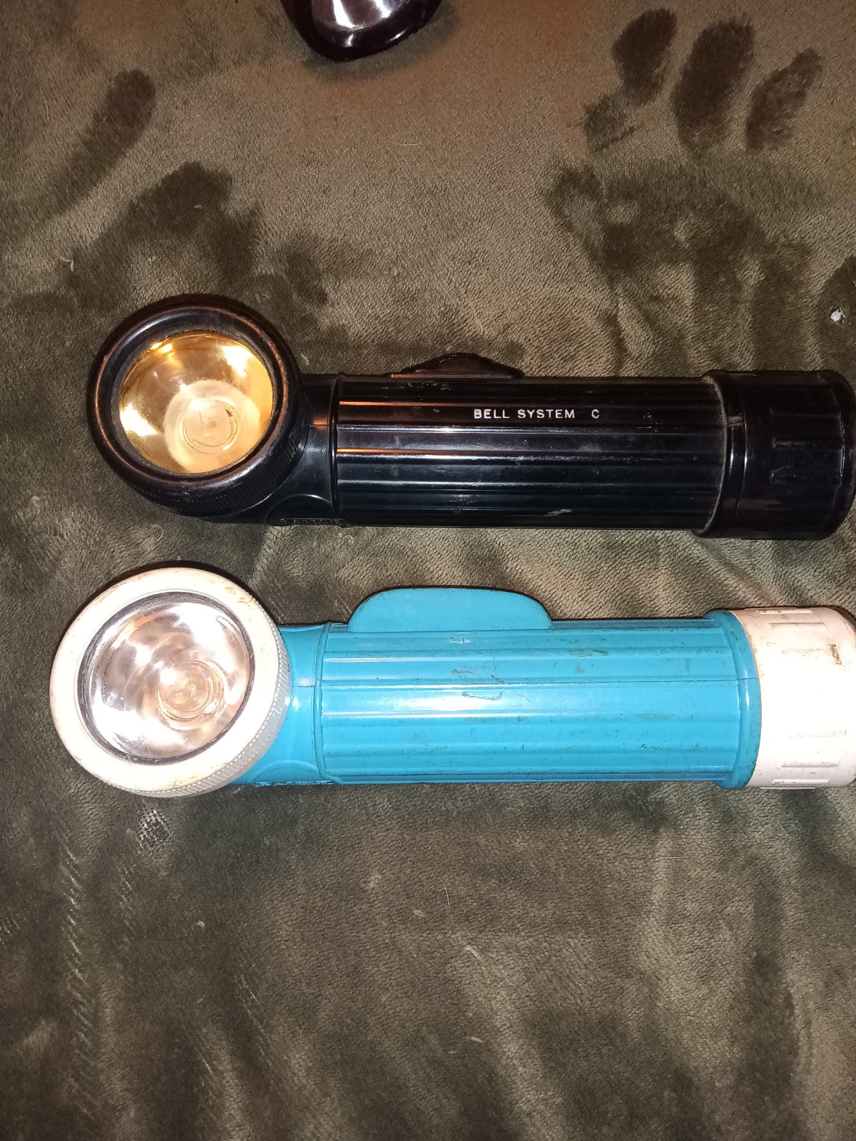 Pair of G T Price Bell System Flashlights