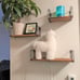 3 Wall Mounted Hanging Shelves