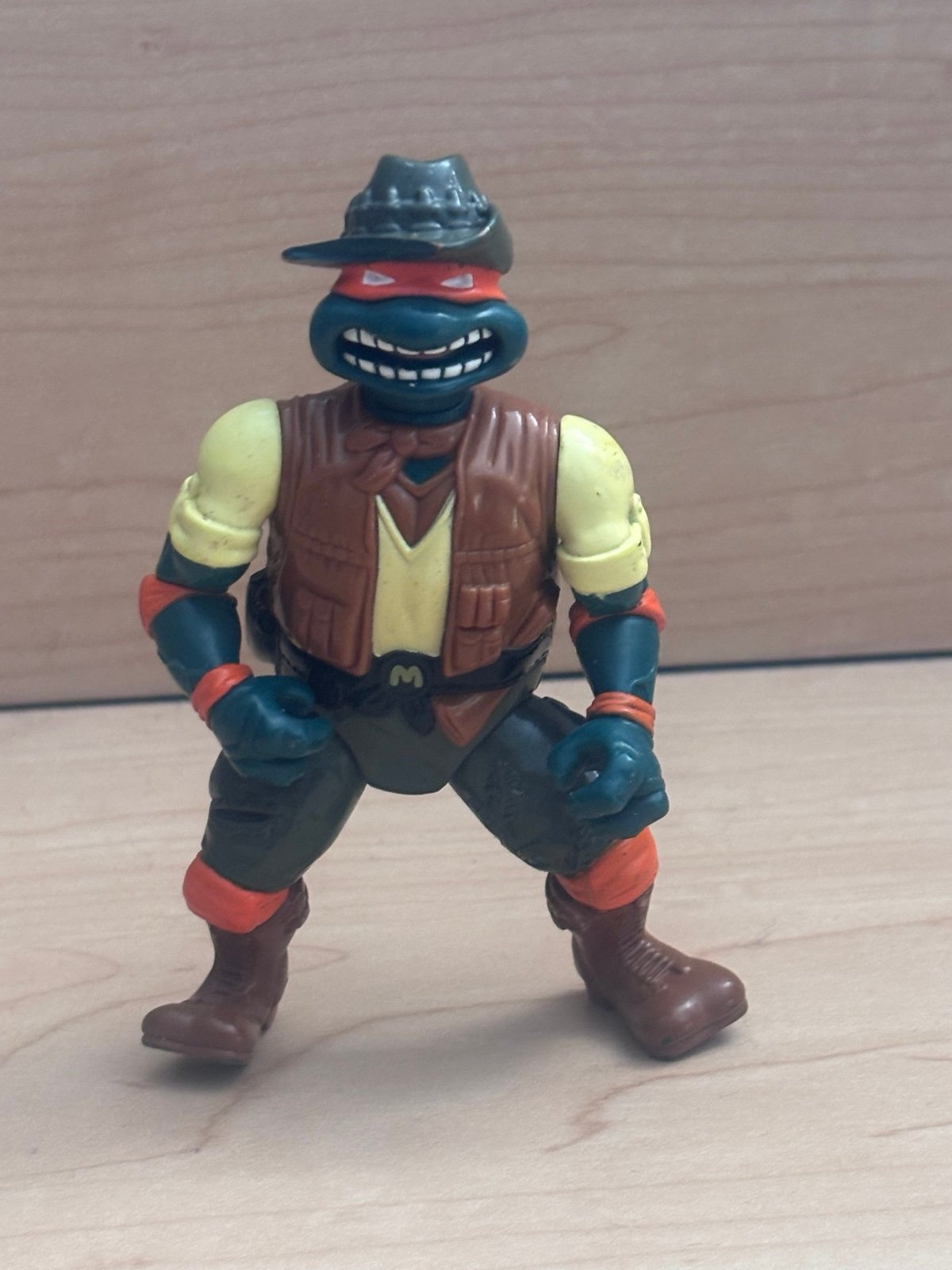RARE 1995 TMNT Ninja Turtles Mike Safari Adventure Turtles Playmates