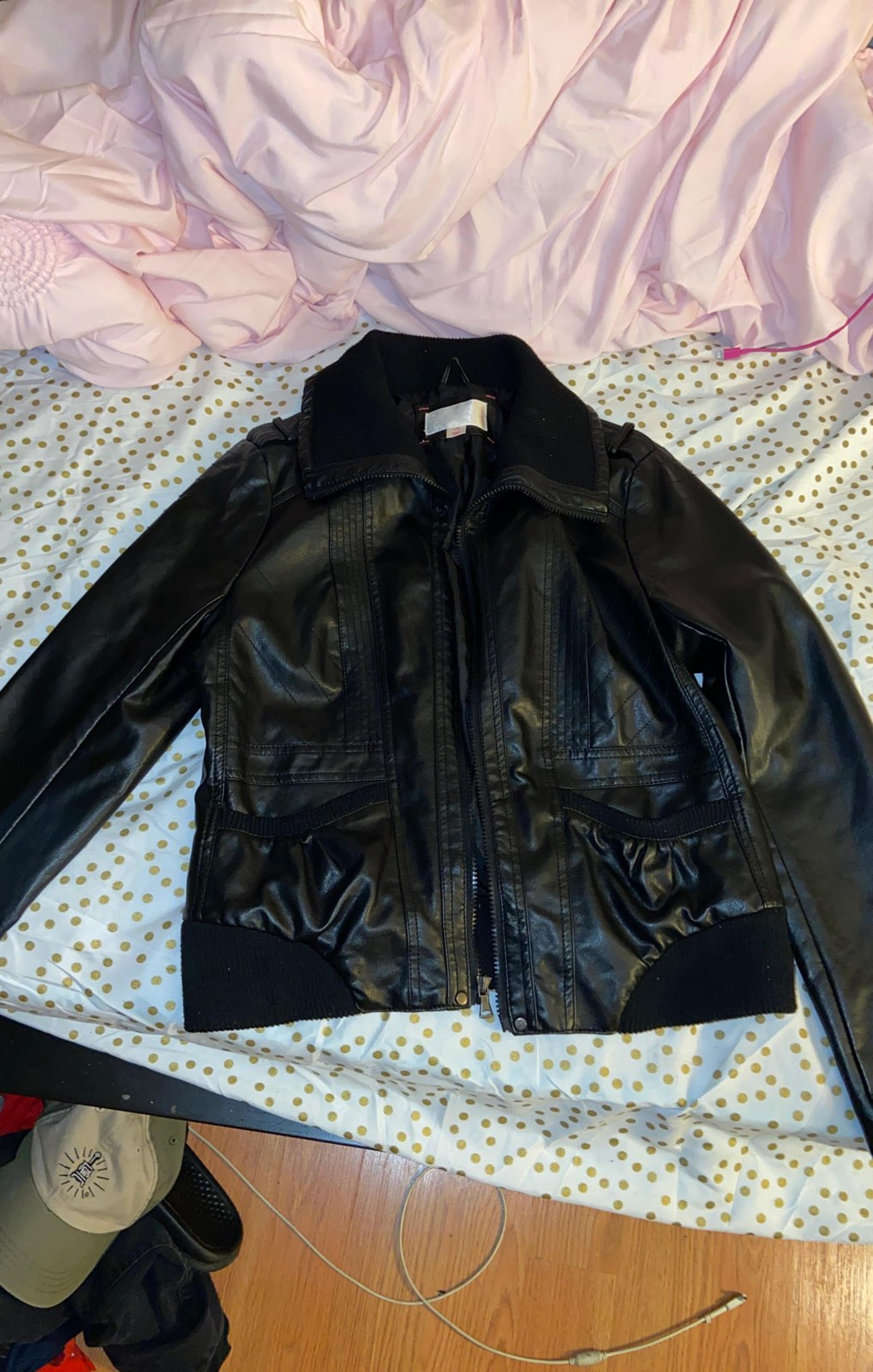 Faux Leather Jacket