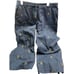 Briggs New York Denim Cropped Capri Jeans womens14 Embroidered Sunflowers